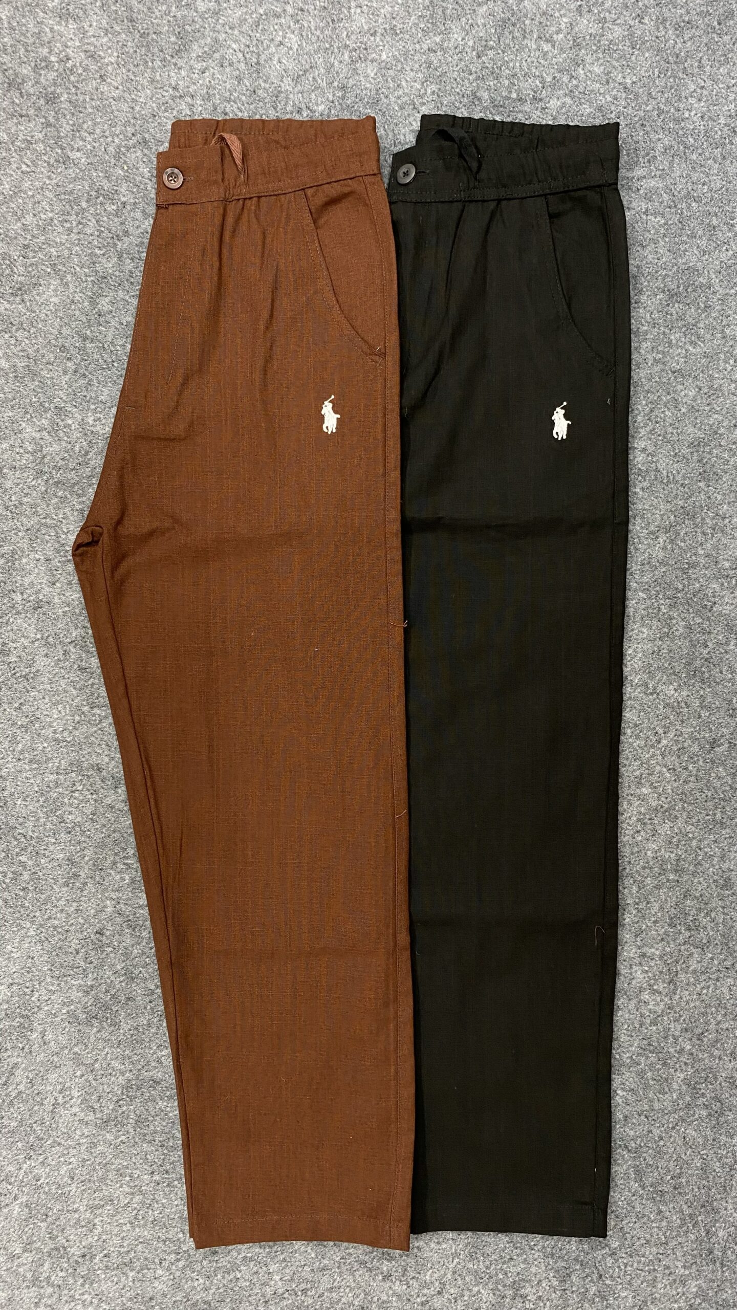 Remi Cotton Baggy Trouser 2 pcs black & Coffee