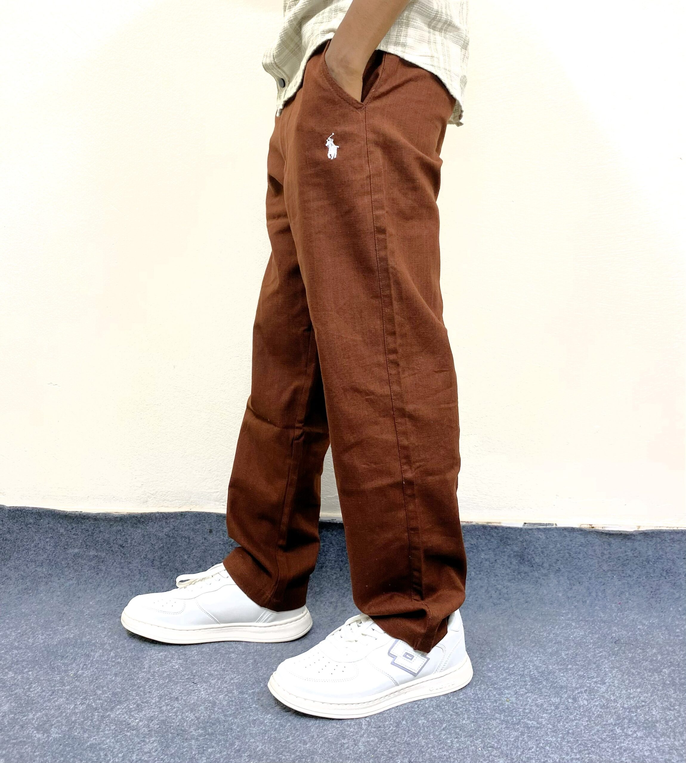 Remi Cotton Baggy Trouser - Image 3